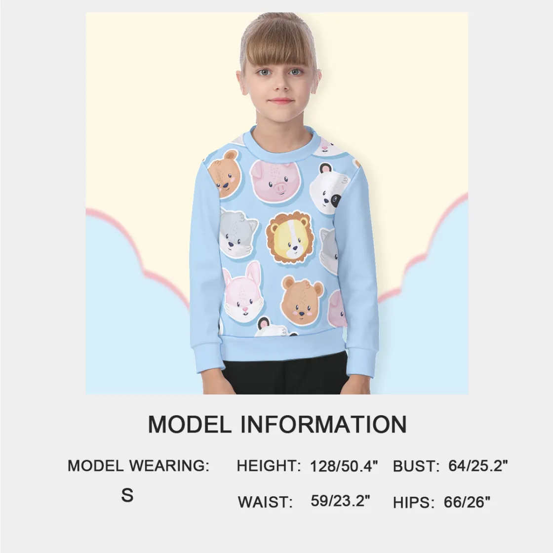 All-Over Print Kid's Sweatshirt