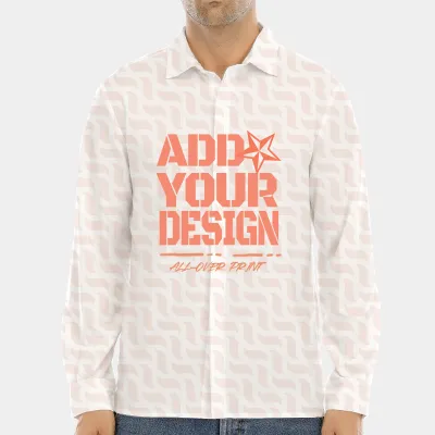 All-over Print Pocket Hawaiian Shirt - Print On Demand