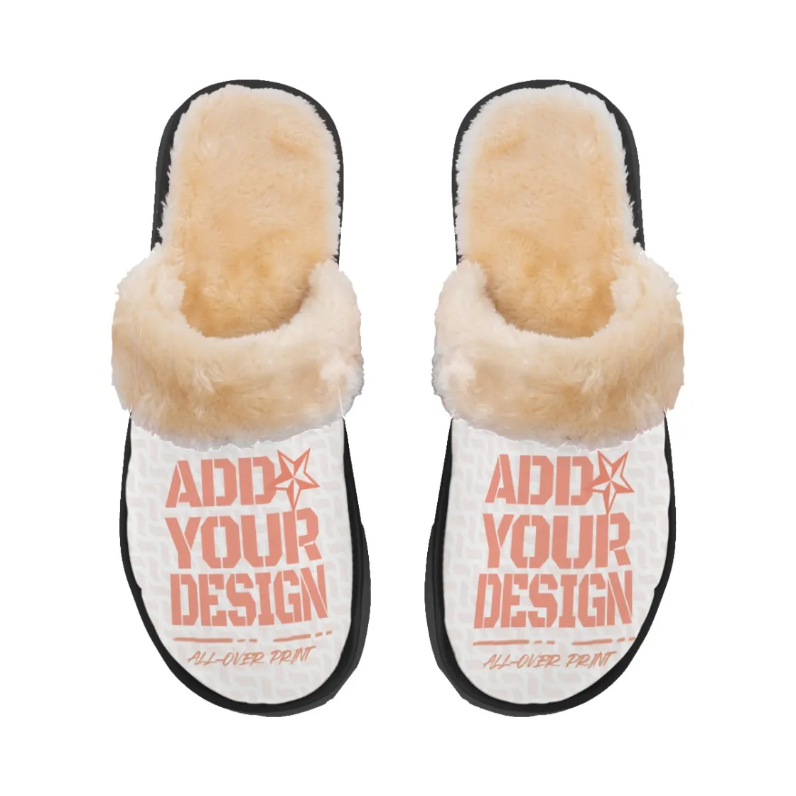 Men's Home Plush Slippers