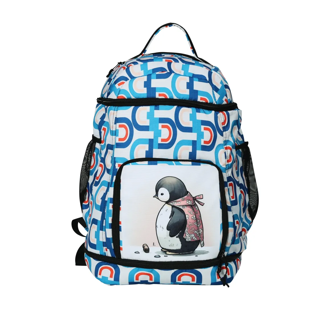 All-Over Print Multifunctional Backpack