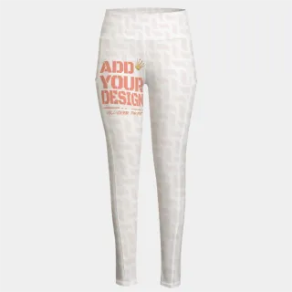 All-Over Print Functional Women's Yoga Leggings With Side Pockets|210GSM