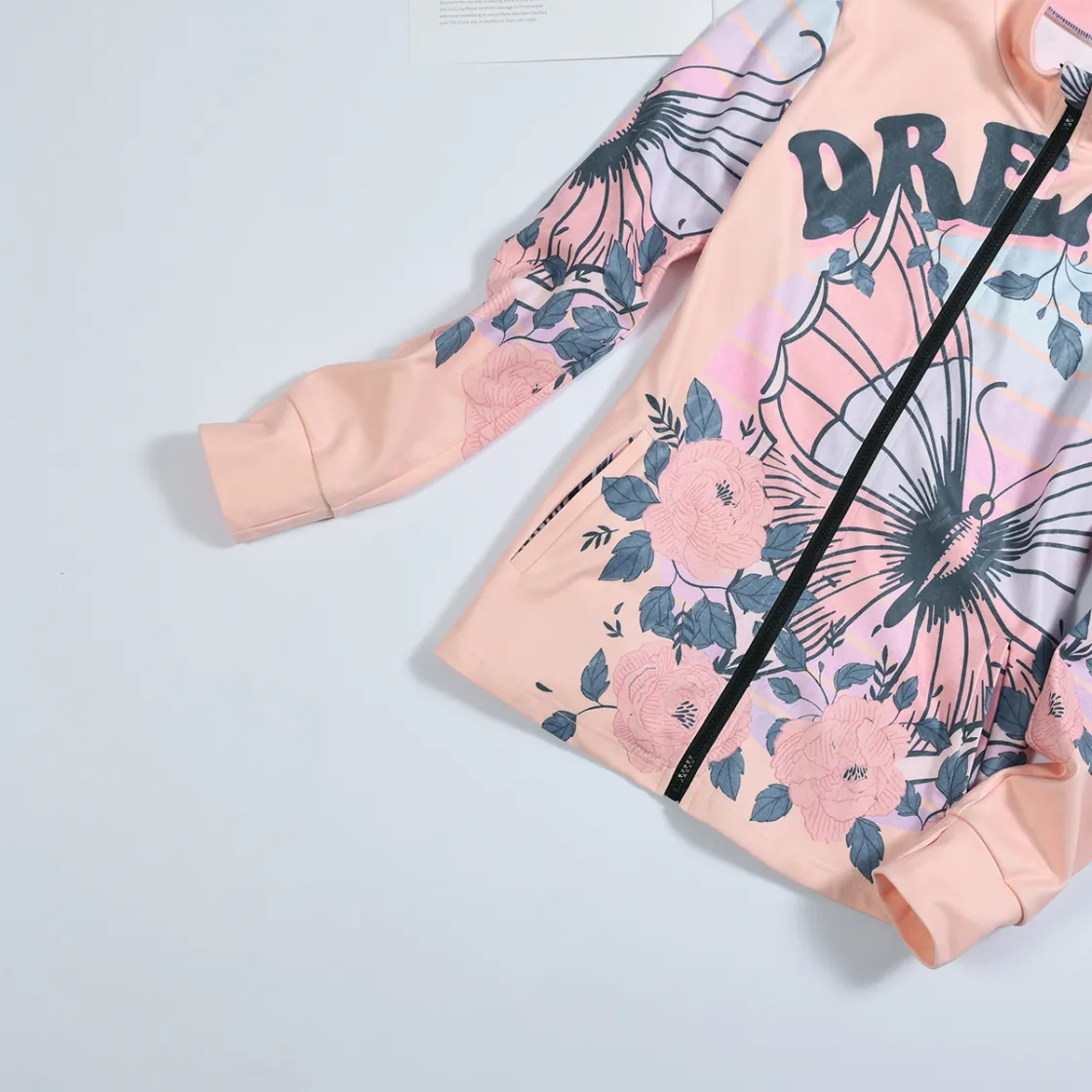 All-Over Print Women's Long Sleeve Thumbhole Jacket