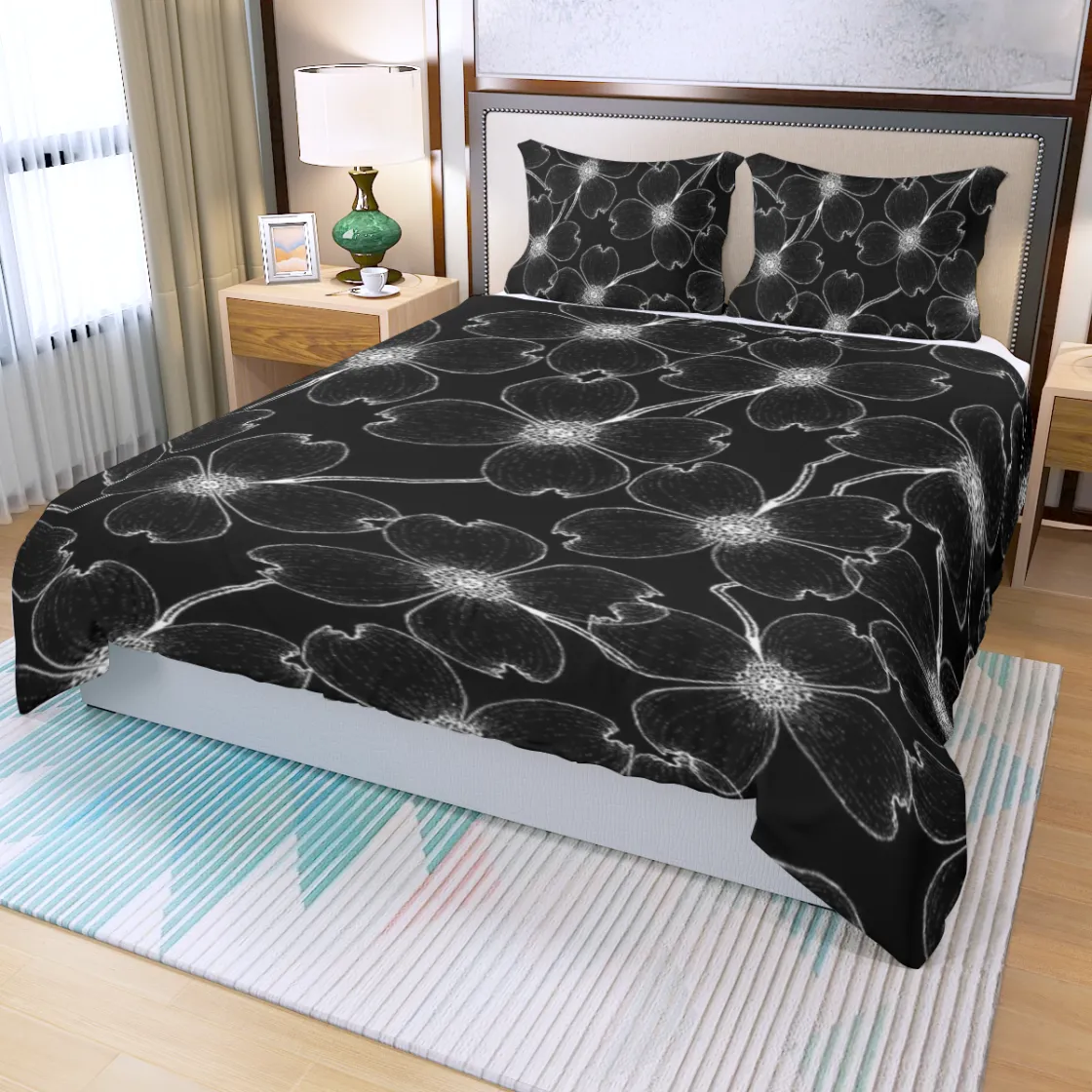 Three Piece Duvet Cover Set | Widened