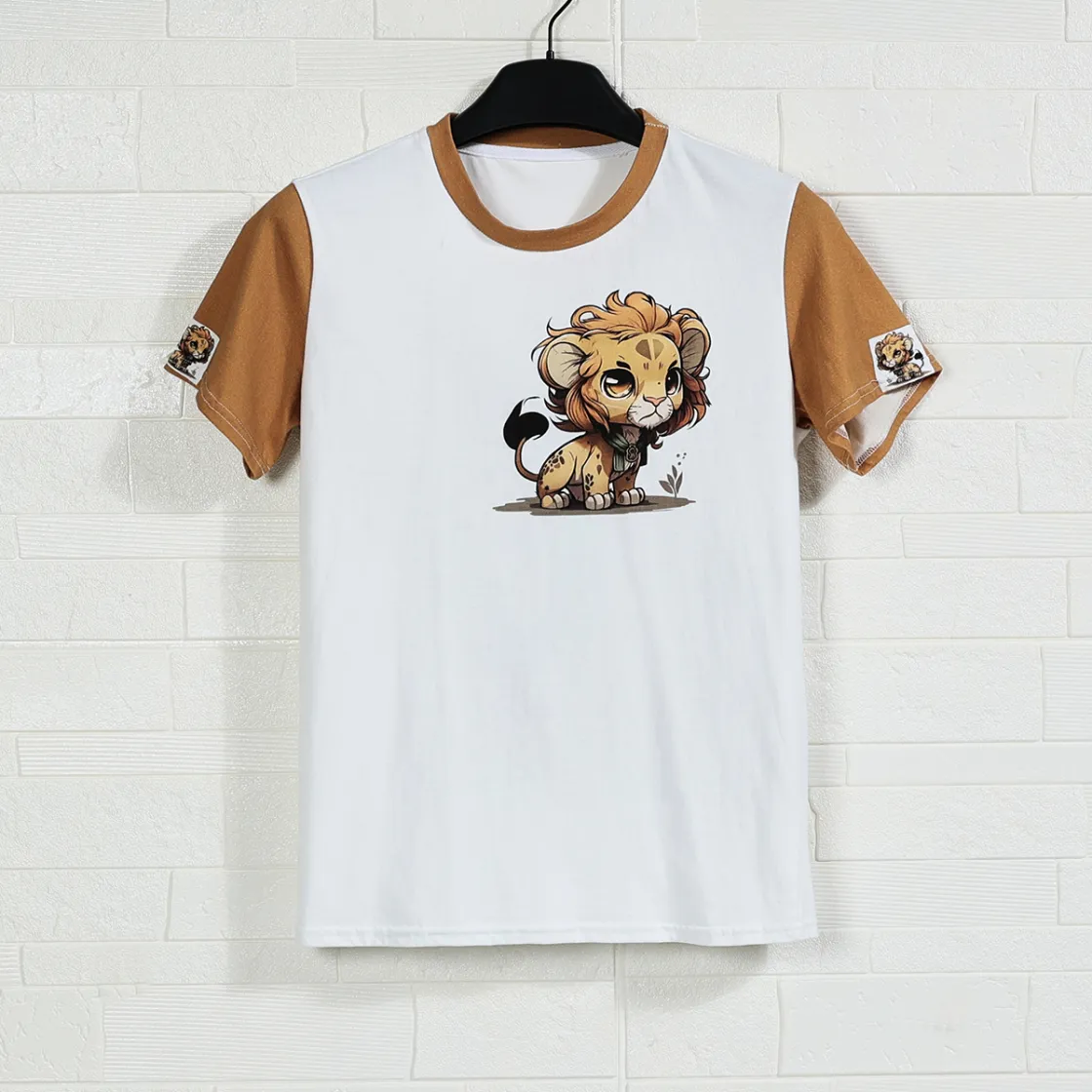 All-Over Print Children's Short-Sleeve T-Shirt | 180GSM Cotton