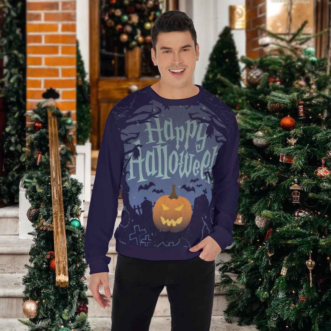 All-Over Print Men's Sweater