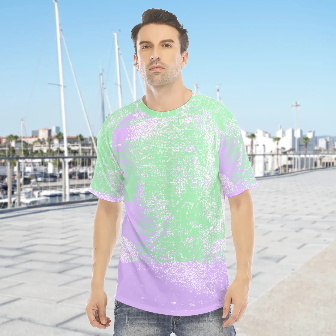 All-Over Print Men's O-neck Short Sleeve T-shirt