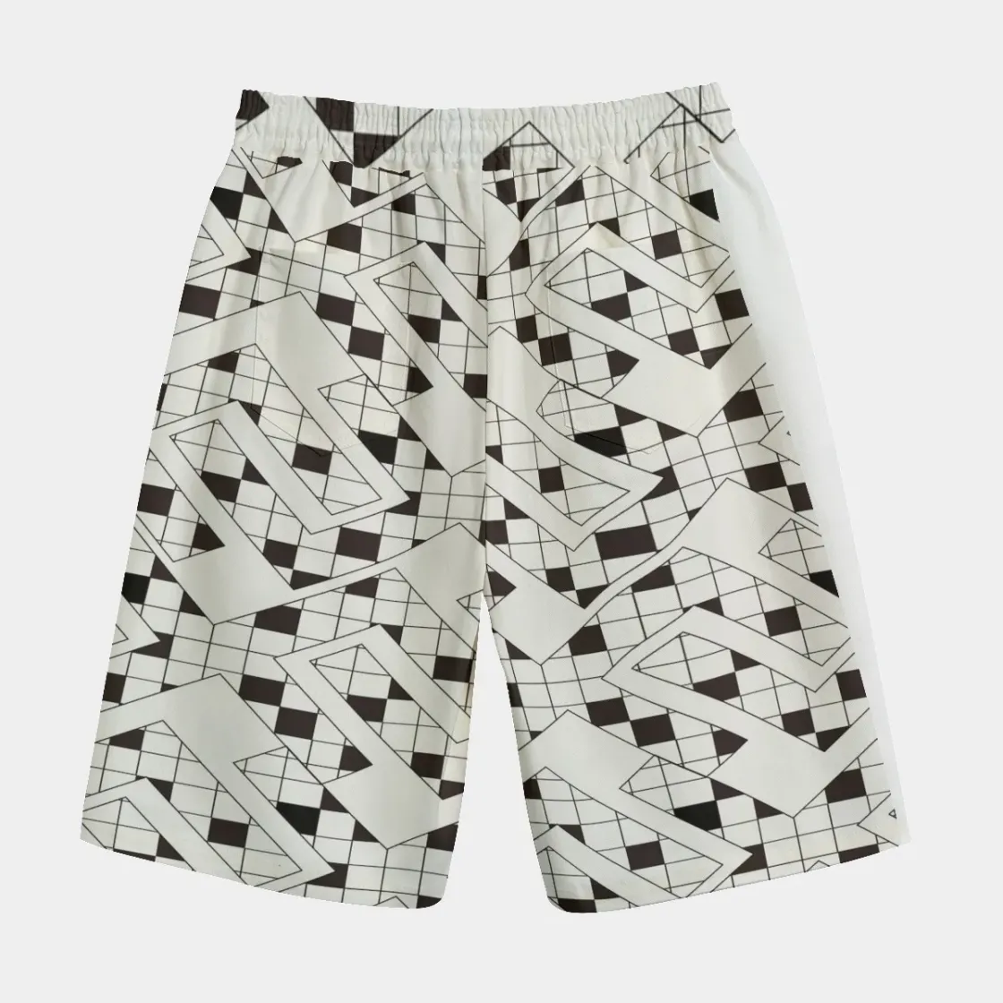 All-Over Print Unisex Straight Casual Short | 245GSM Cotton