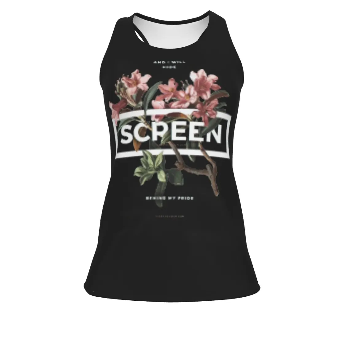 All-Over Print Women's Workout Tank Top|210GSM
