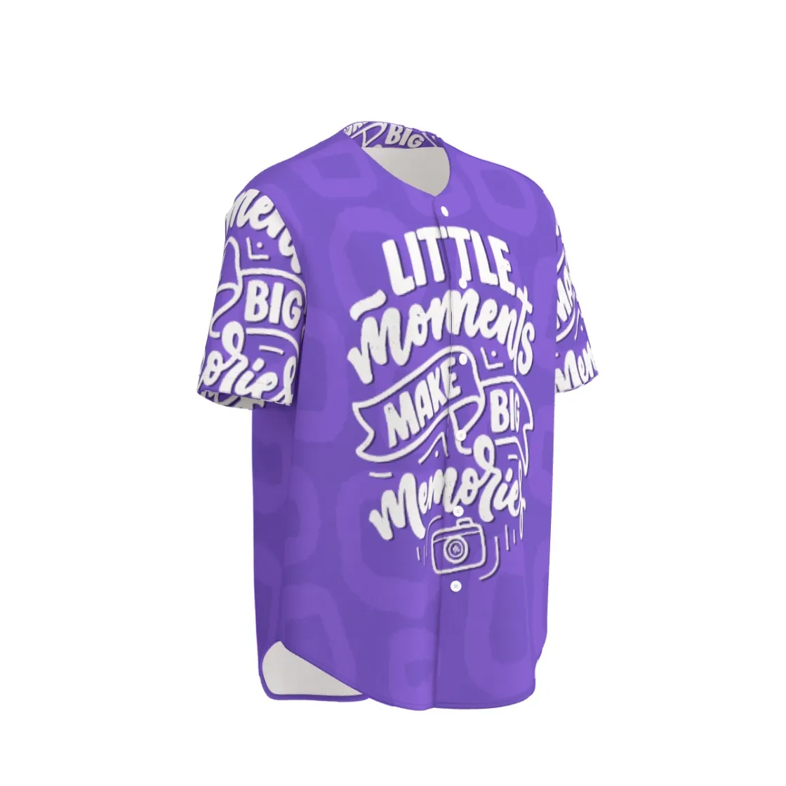 All-Over Print Men's Short Sleeve Baseball Jersey