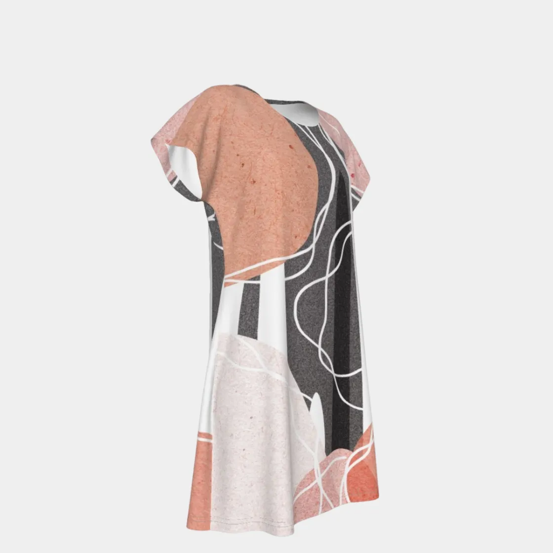 All-Over Print Women's Short Sleeve Dress