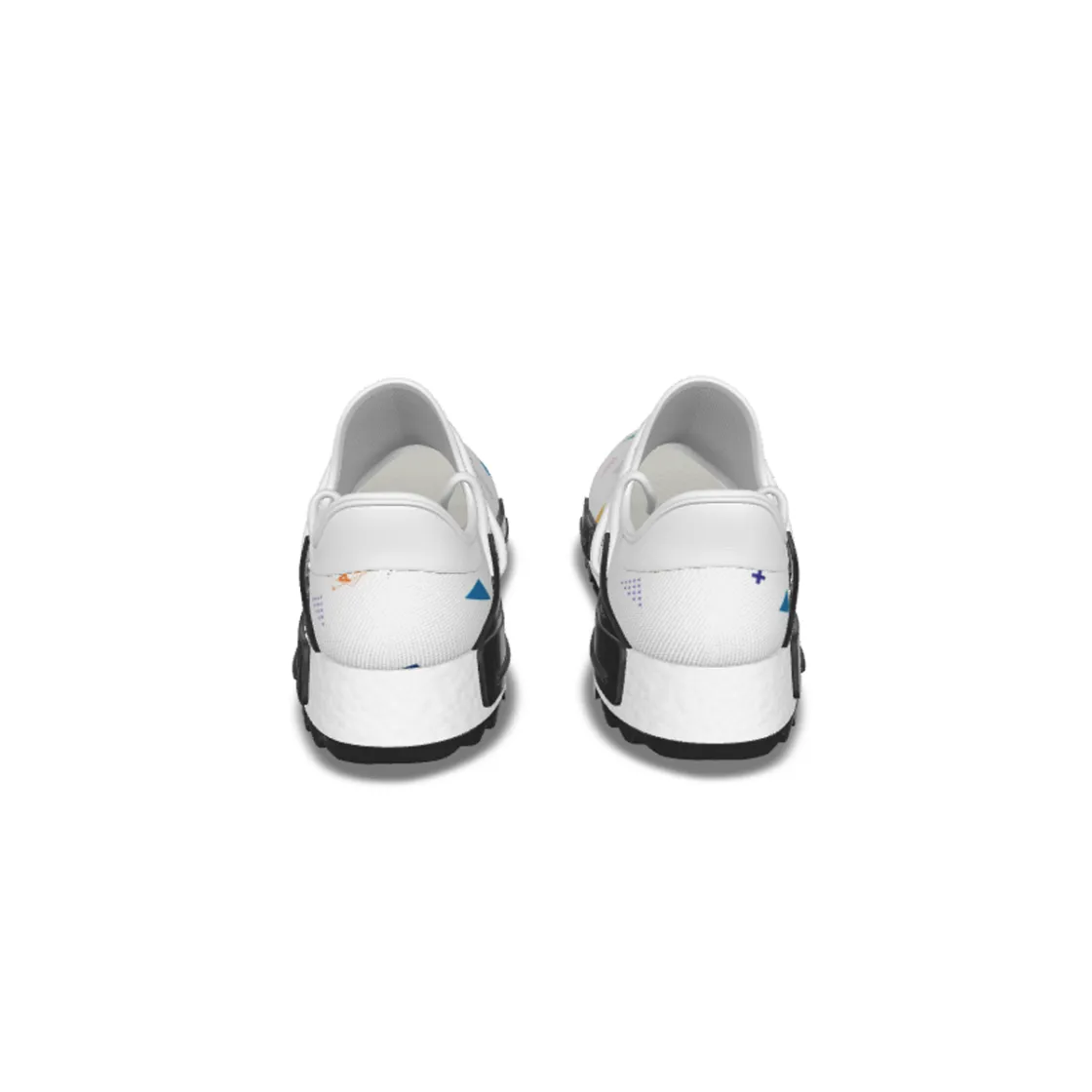 All-Over Print Men's Mesh Sneakers