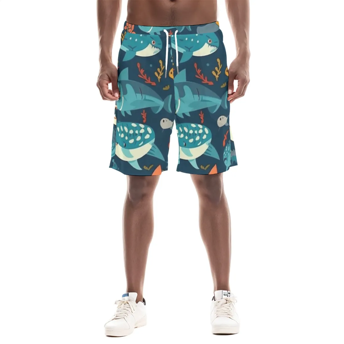 All-Over Print Men'S Shorts With pocket