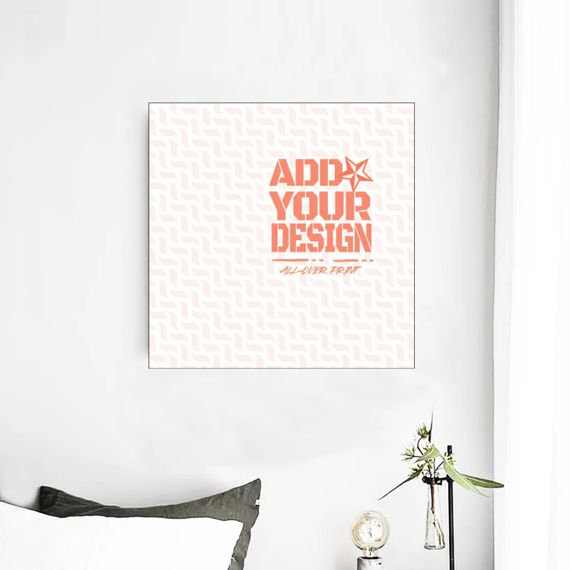 Framed Single Piece Mural | Square