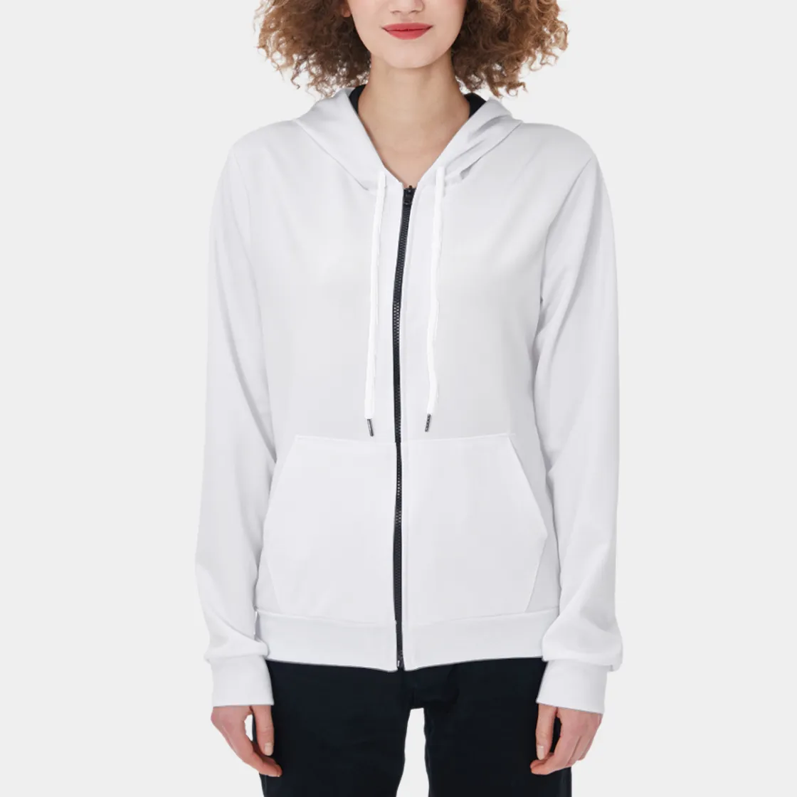All-Over Print Women's Zip Up Hoodie