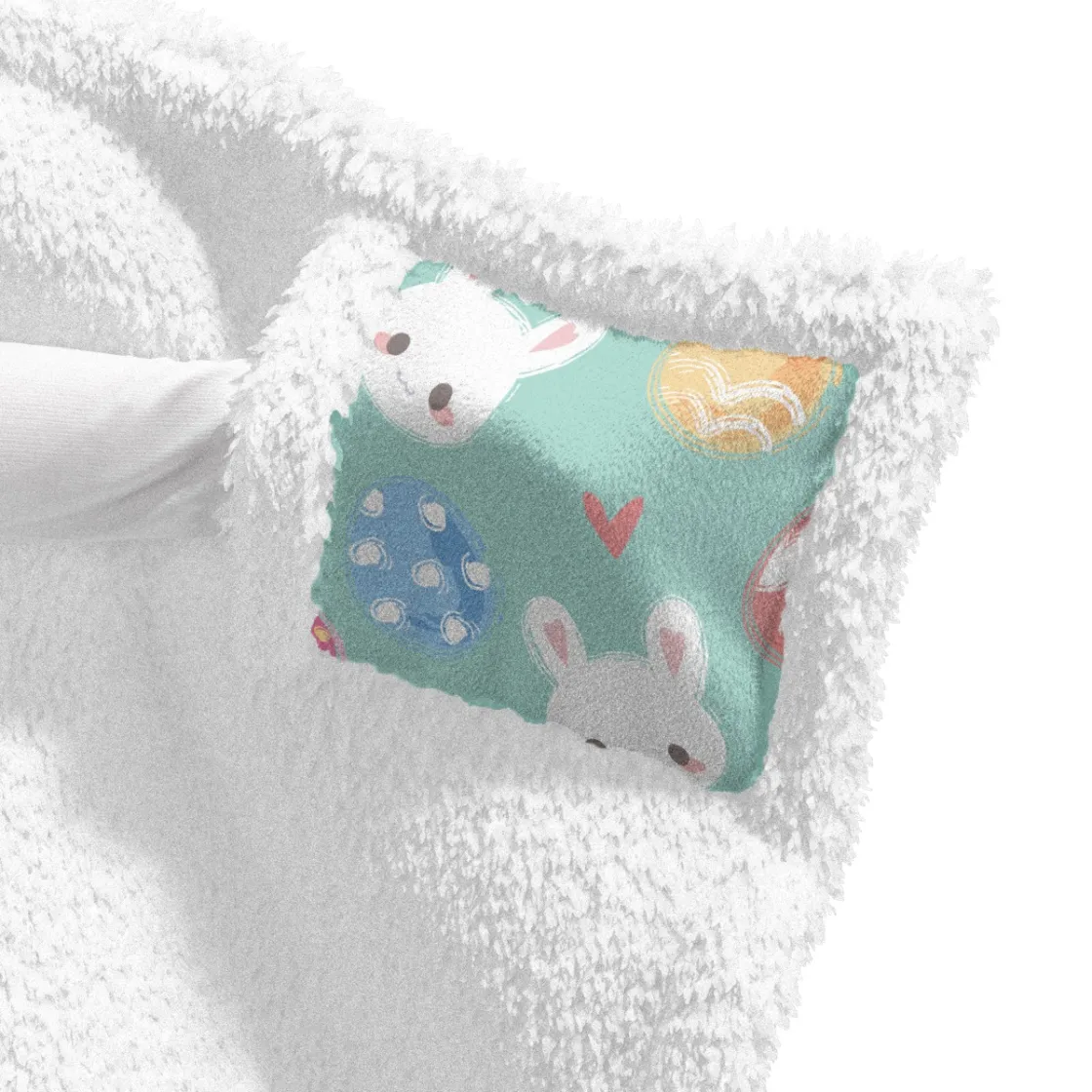 All-Over Print Unisex Wearable Hooded Blanket