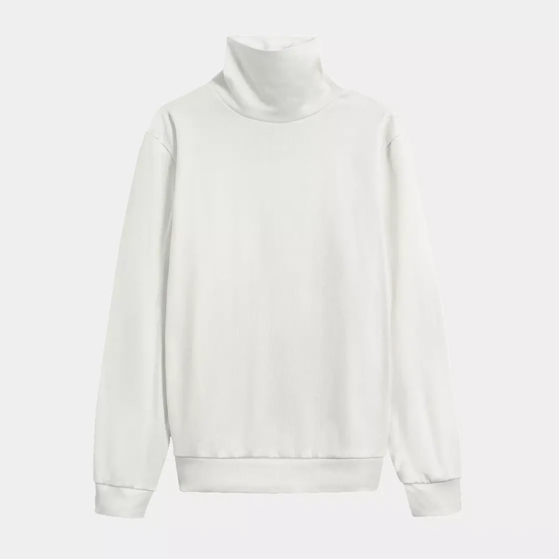 All-Over Print Unisex Turtleneck Knitted Fleece Sweater