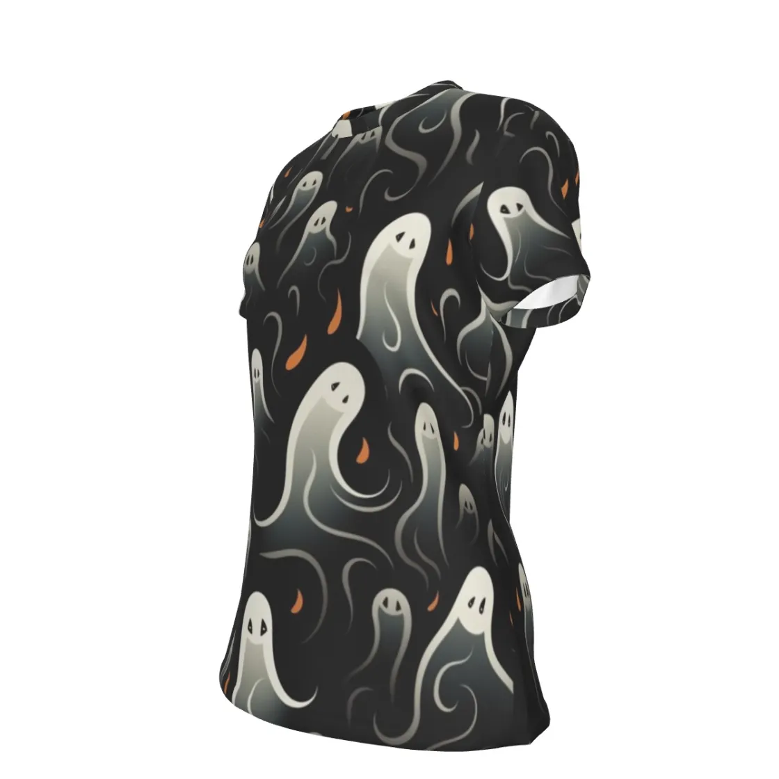 All-Over Print Women's Round T-Shirt|210GSM