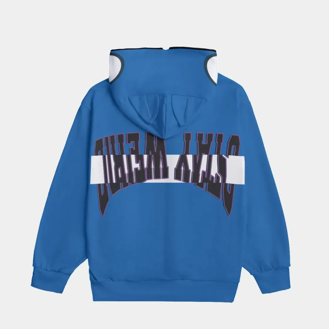 All-Over Print Unisex Pullover Hoodie With Zipper Closure