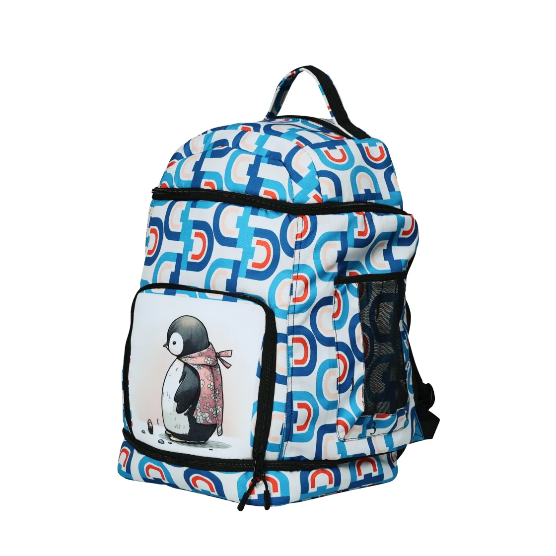 All-Over Print Multifunctional Backpack