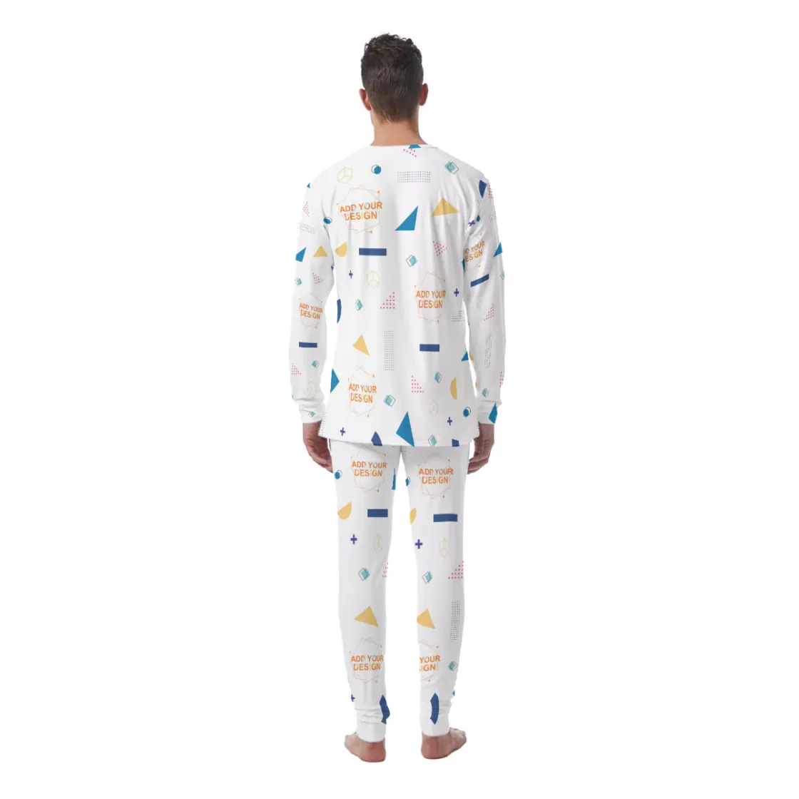 All-Over Print Men's Pajamas