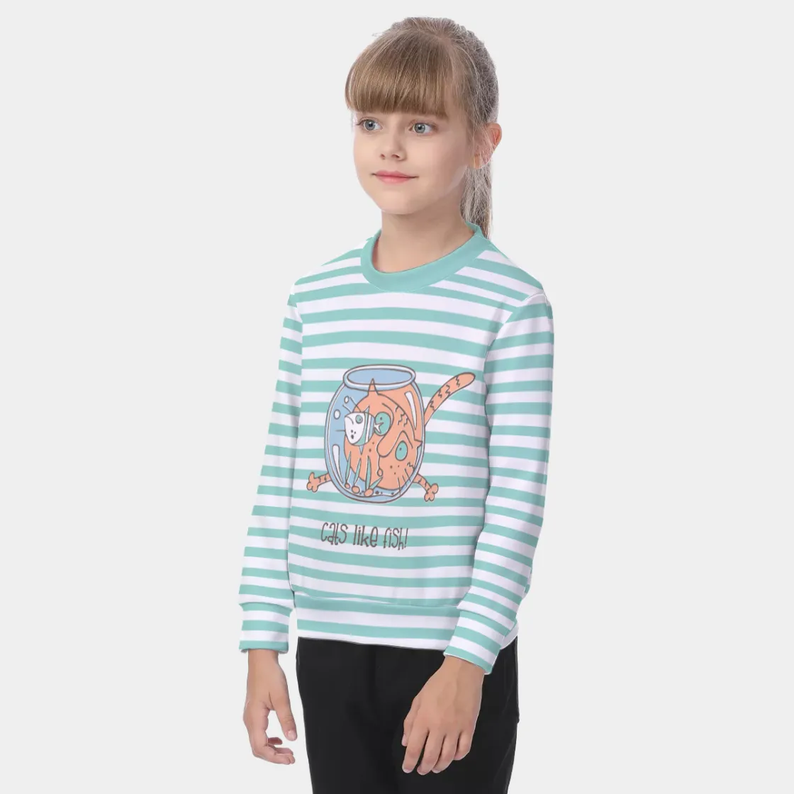 All-Over Print Kid's Sweatshirt