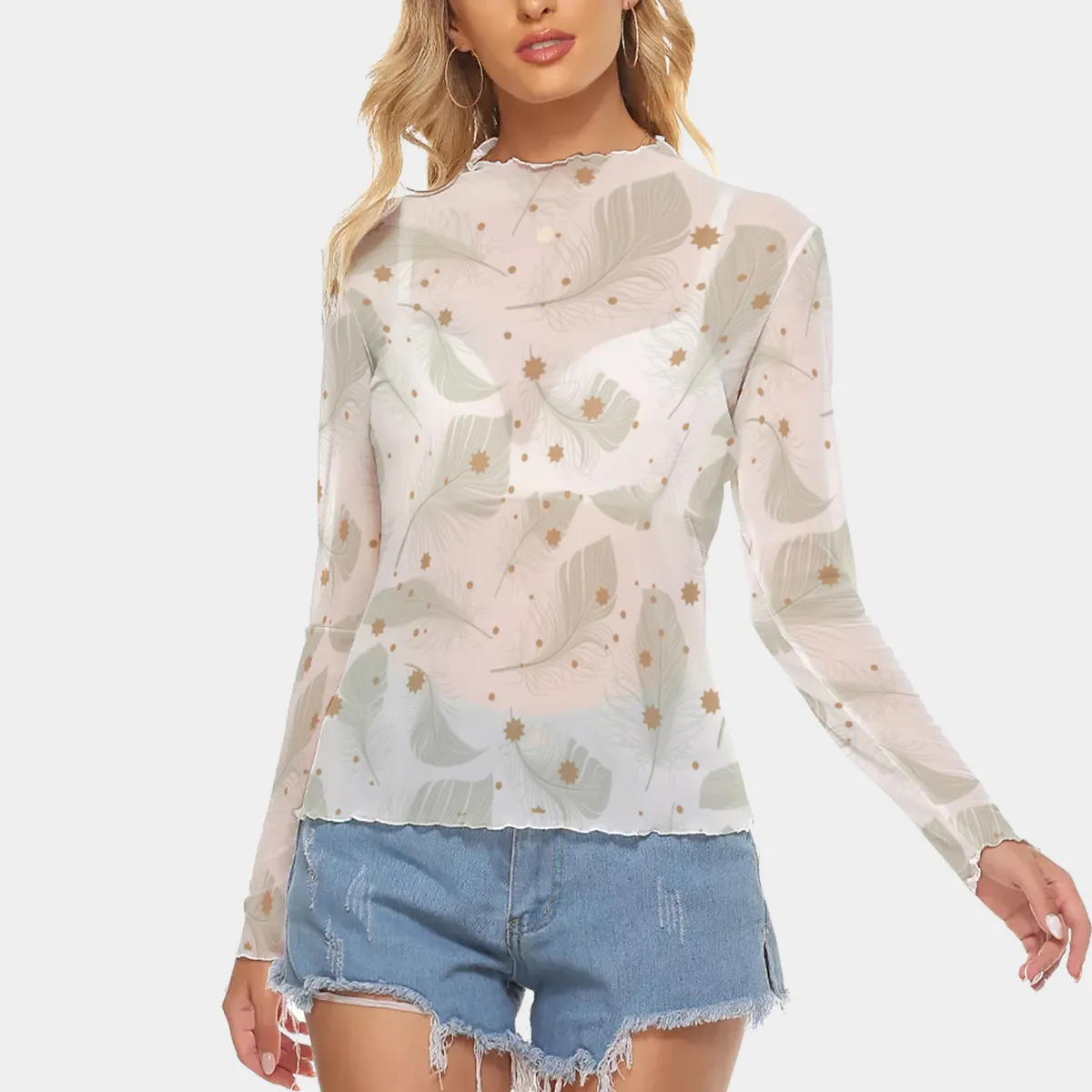 All-Over Print Women's Long Shirt main image 0