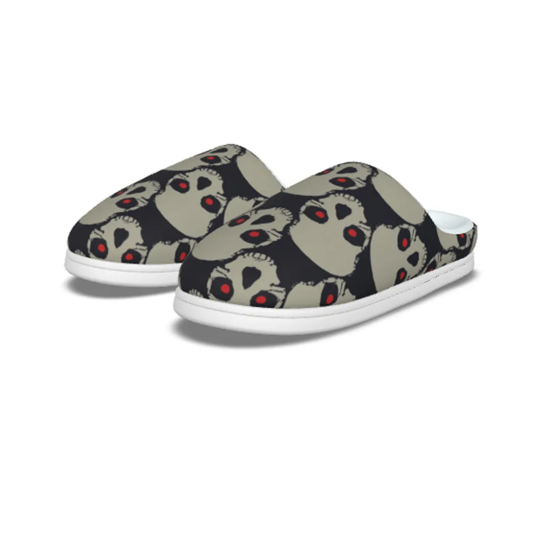 All-Over Print Men's Plush Slippers